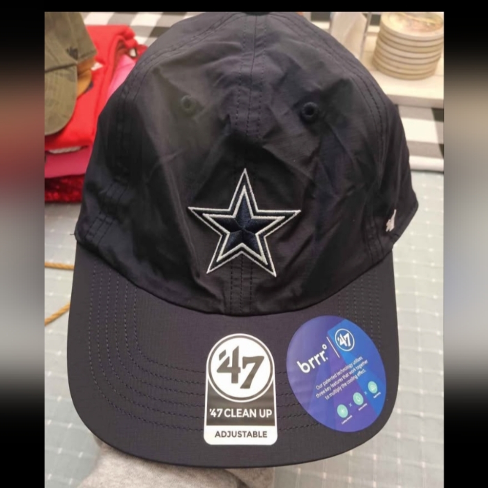 47 Brand Navy Blue Denver Cowboys Adjustable Cap